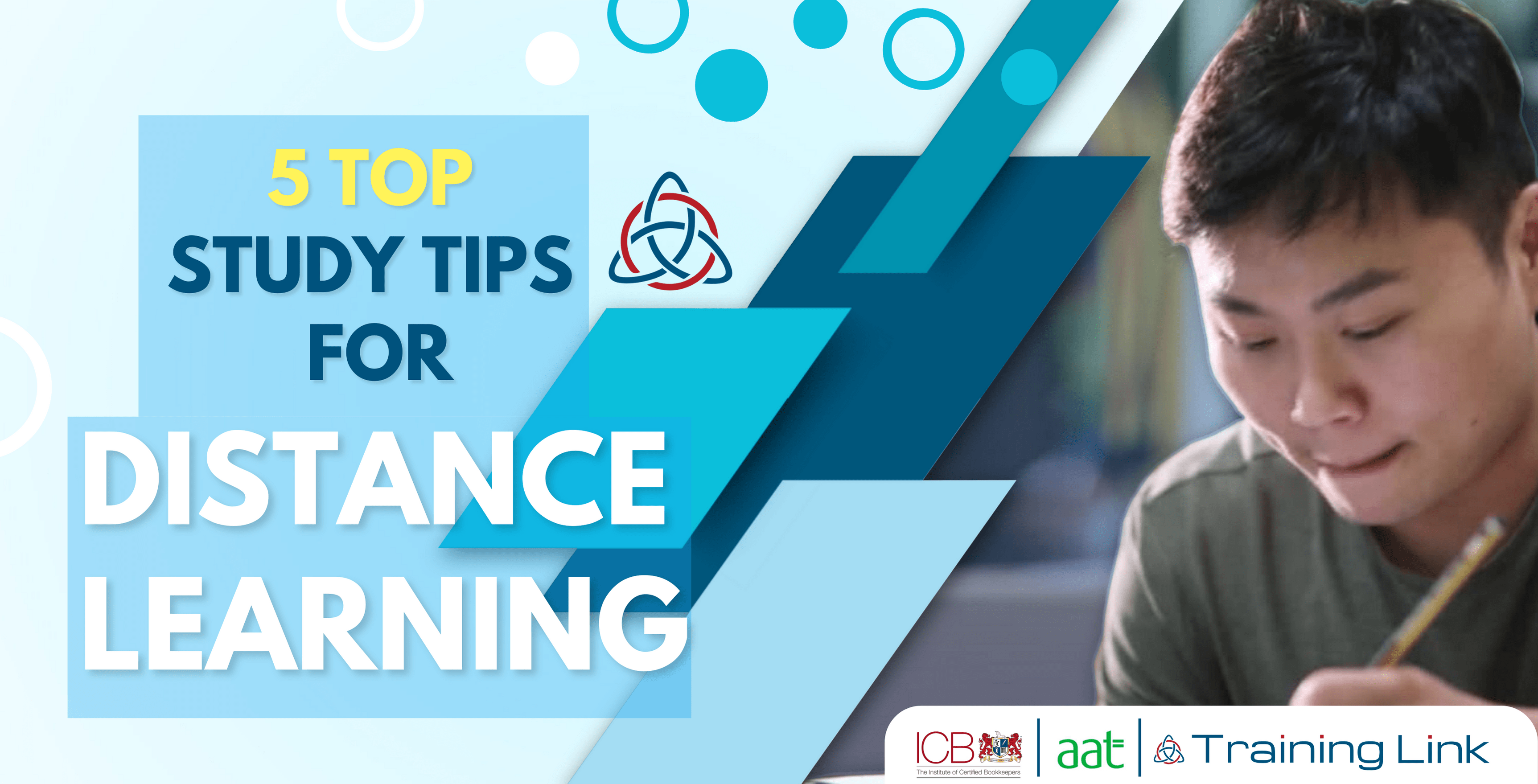 5 Top study tips for distance learning - Featured Image