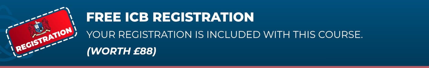 Free ICB registration worth £88
