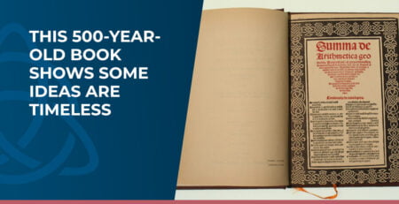 Luca Pacioli's 1494 textbook spread the concepts of double-entry bookkeeping